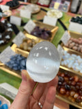 Selenite Crystal Egg