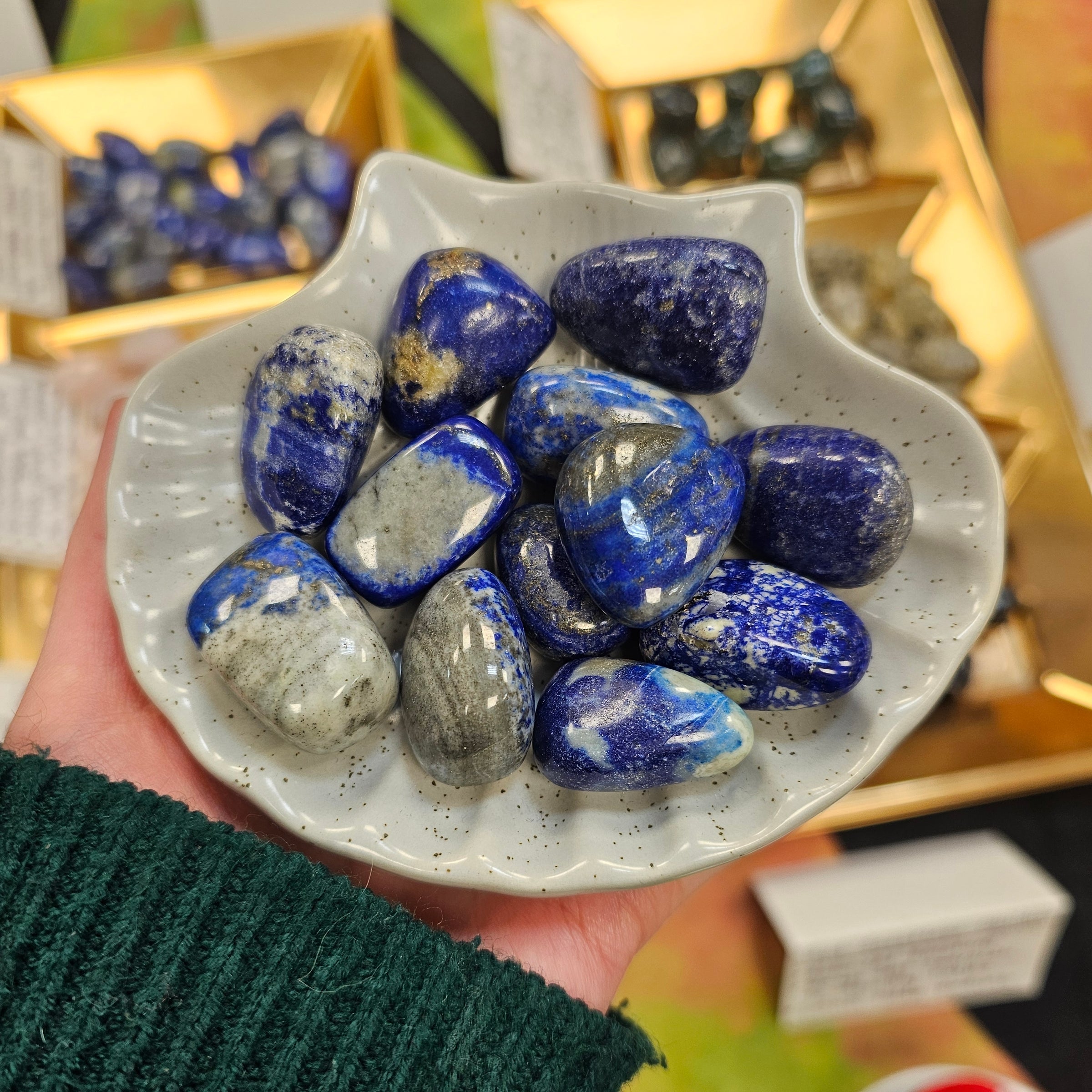 Lapis Lazuli Crystal Tumblestone