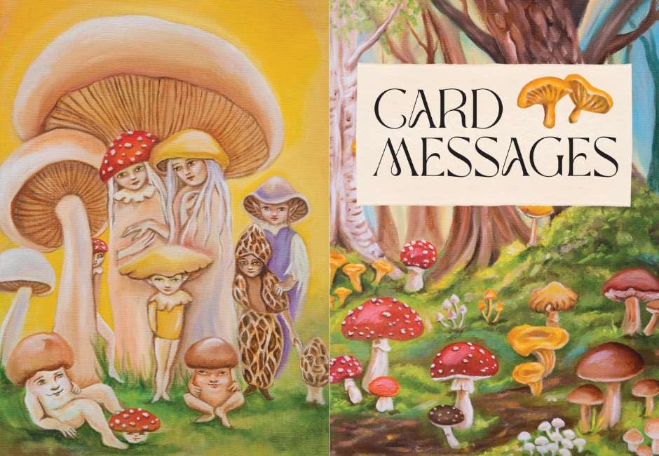 Mushroom Folk Oracle Card Deck