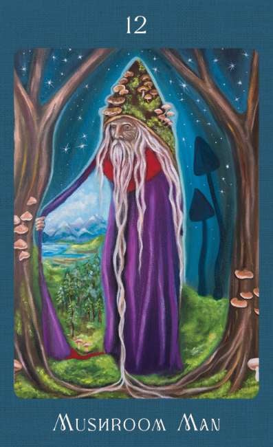 Mushroom Folk Oracle Card Deck