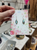 Labradorite Crystal 925 Silver Earings