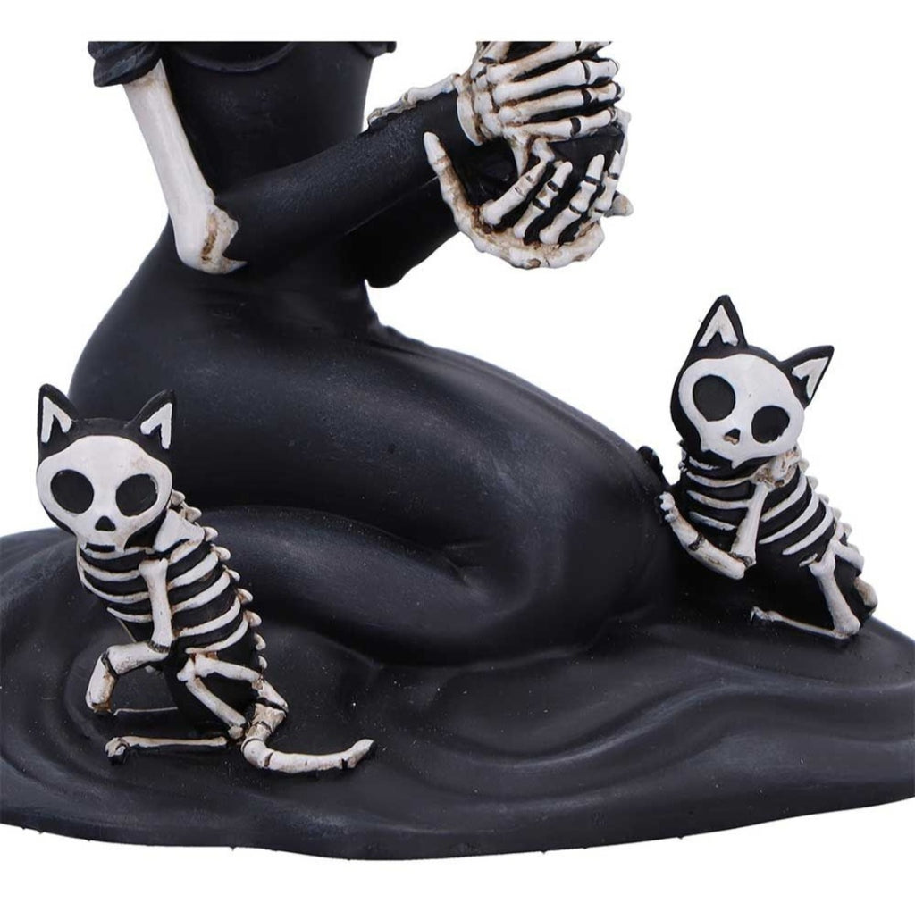 Eternal Affection Ornament - Skeleton Cats