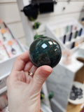 Bloodstone Crystal Sphere