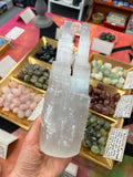 Double Selenite Tower Large
