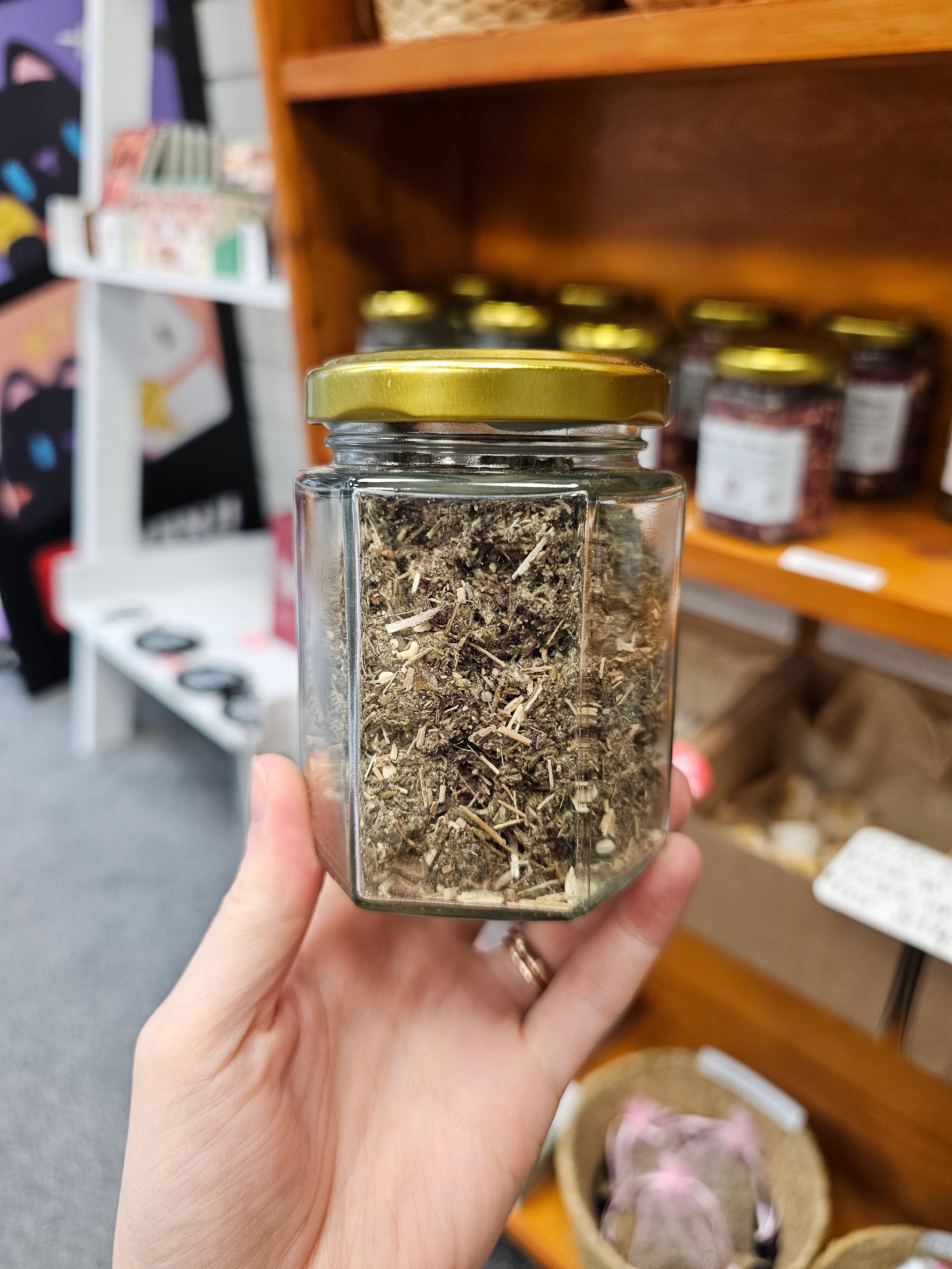 Mugwort Herb Jar