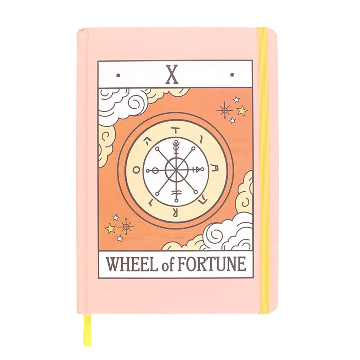 The Wheel of Fortune Vintage Tarot A5 Journal