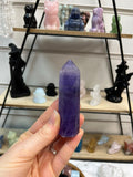 Purple Fluorite Crystal Tower