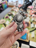 Silver Sheen Obsidian Spaceman Crystal