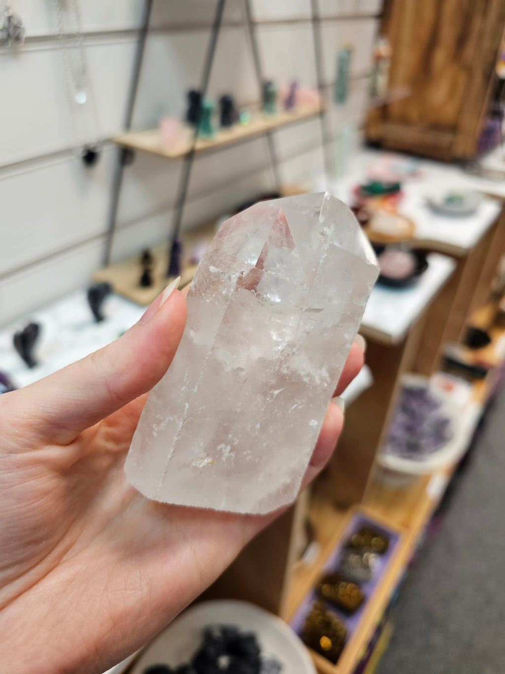 Clear Quartz Crystal Chunk