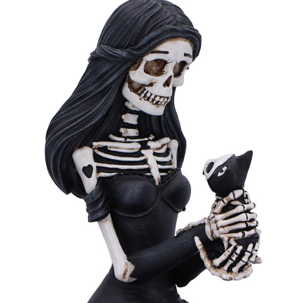 Eternal Affection Ornament - Skeleton Cats