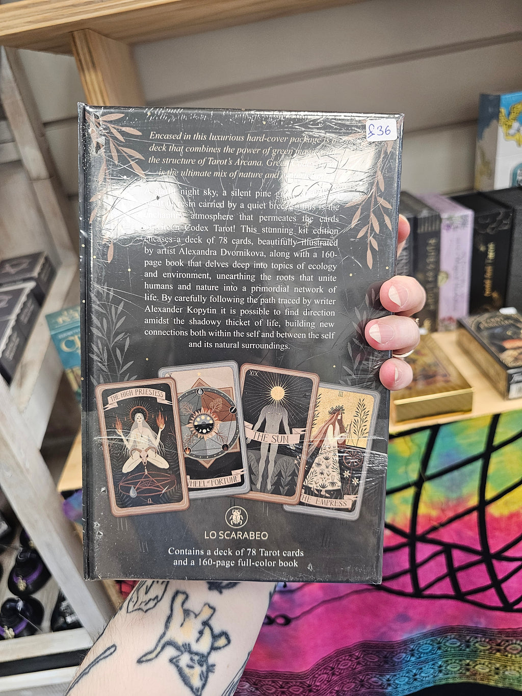 Tarot Green Codex Deck
