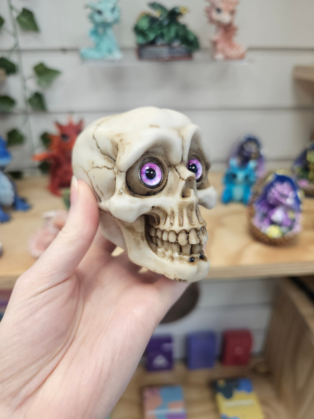 Skull - Eyes Wide Open (Pink)