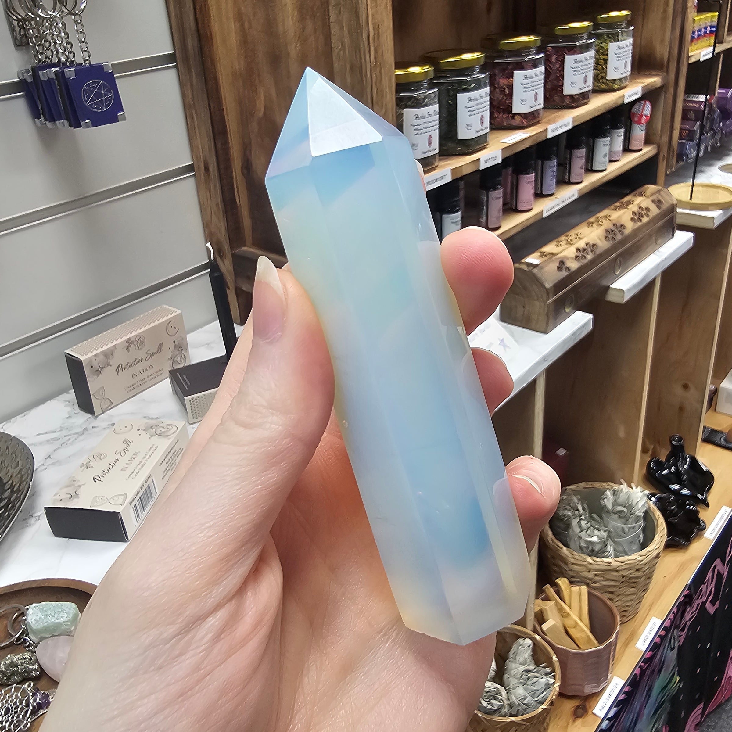 Opalite Crystal Tower