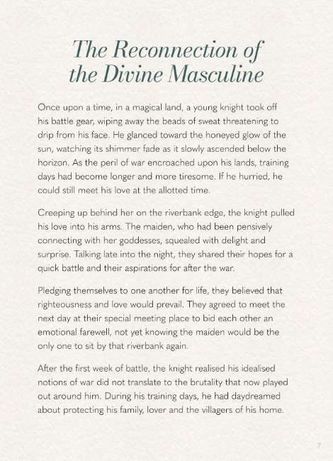 Divine Masculine Oracle Card Deck