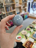 Blue Quartz Sphere