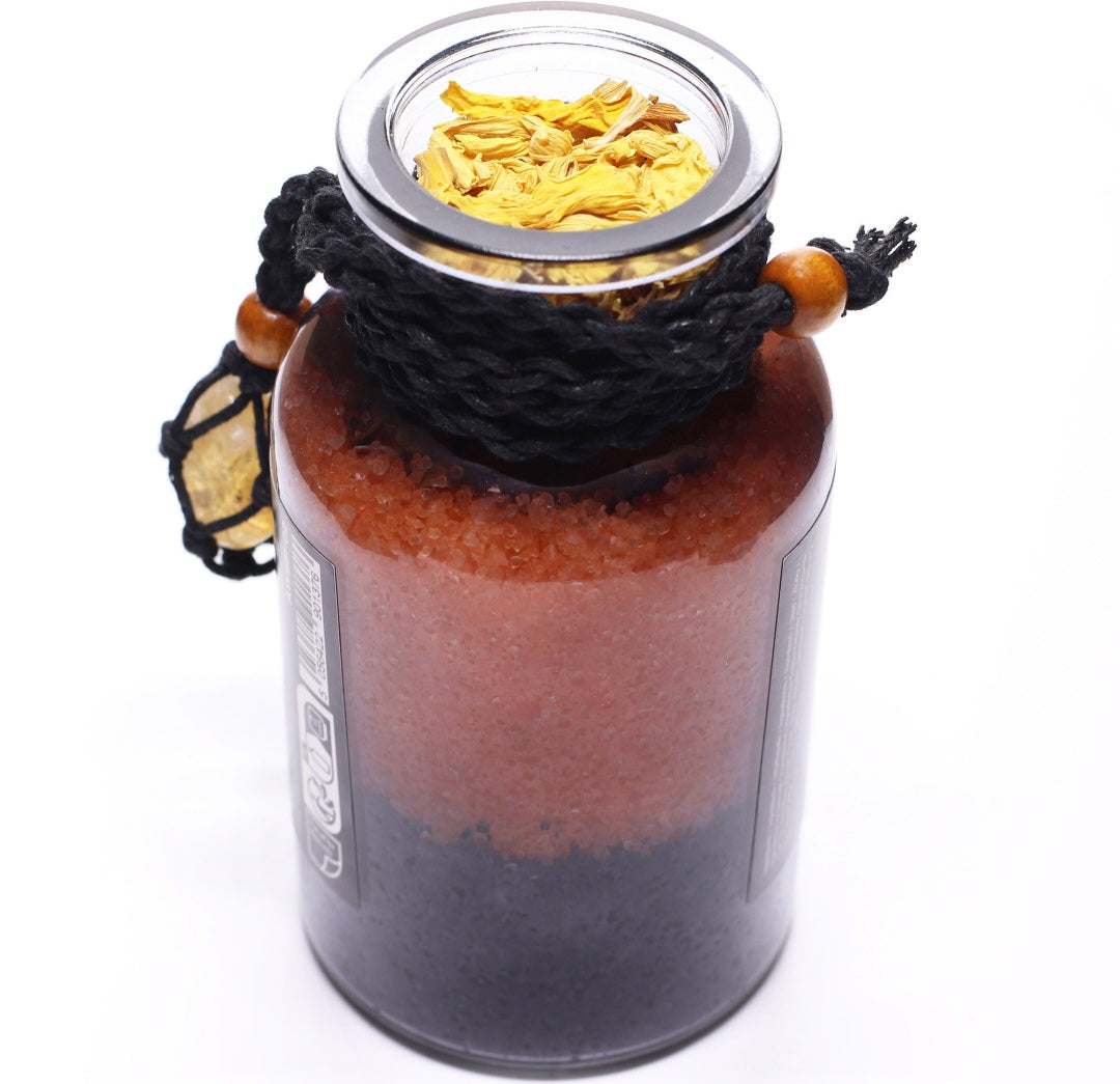 Bath Spell Potion & Citrine Crystal Amulet - Success