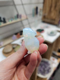 Opalite Mouse Crystal Carving