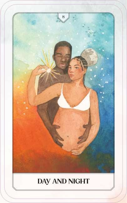 The Moon Is A Mother Pregnancy Oracle Card Deck