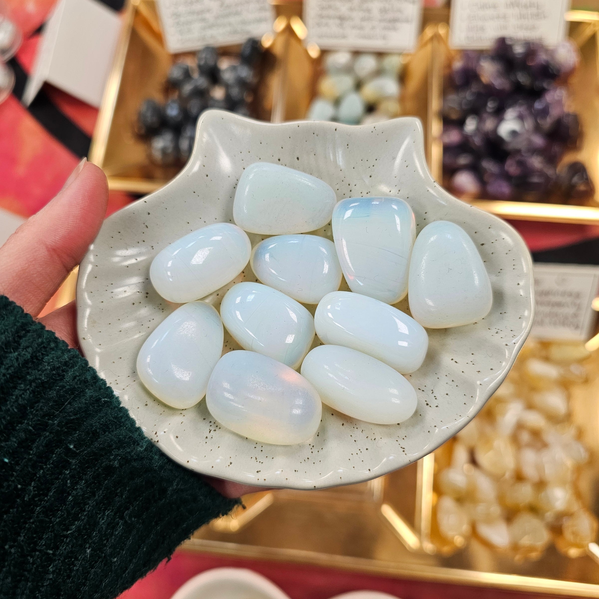 Opalite Crystal Tumblestone