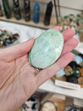 Garnierite Crystal Palm Stone
