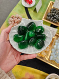 Green Cat Eye Crystal Tumblestone