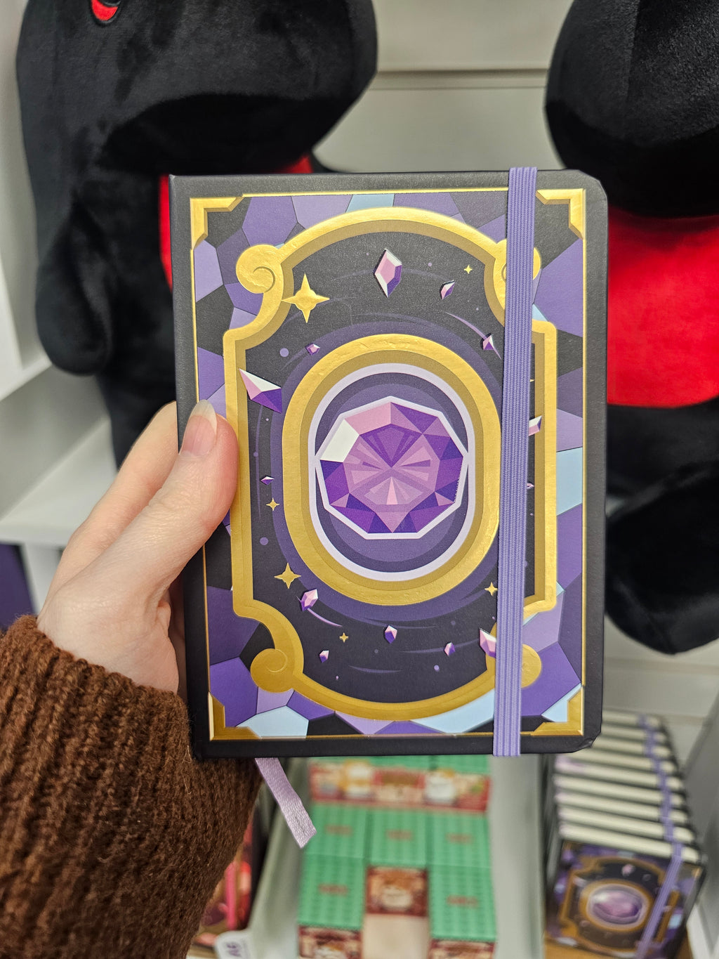 Purple Gem A6 Journal
