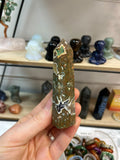 Rhyolite (Rainforest Jasper) Crystal Tower