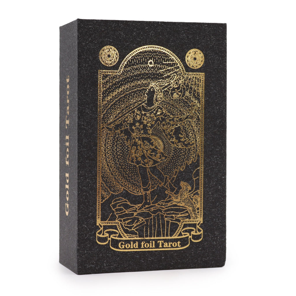 Gold Tarot Deck with Guide Book - Gift Box