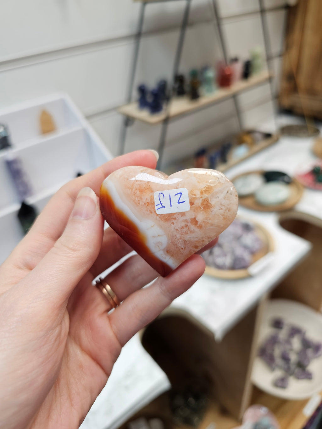 Carnelian Heart Crystal