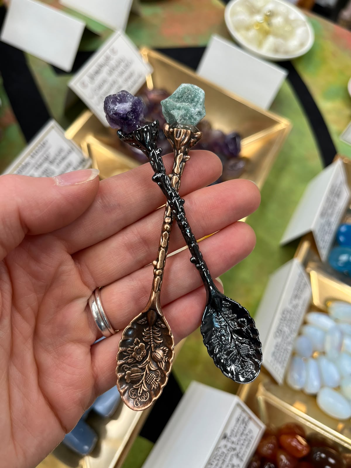 Crystal Spoons