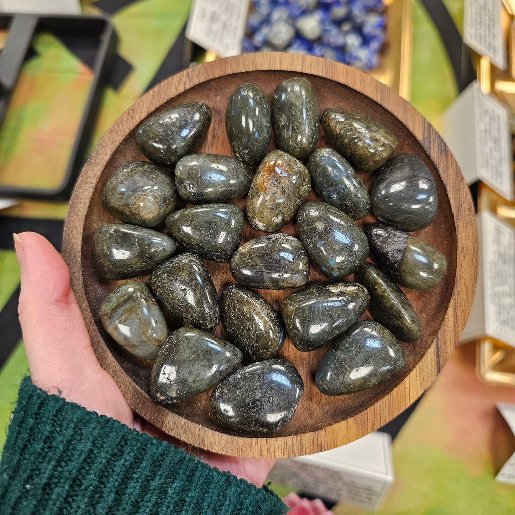 Labradorite Crystal Tumblestone