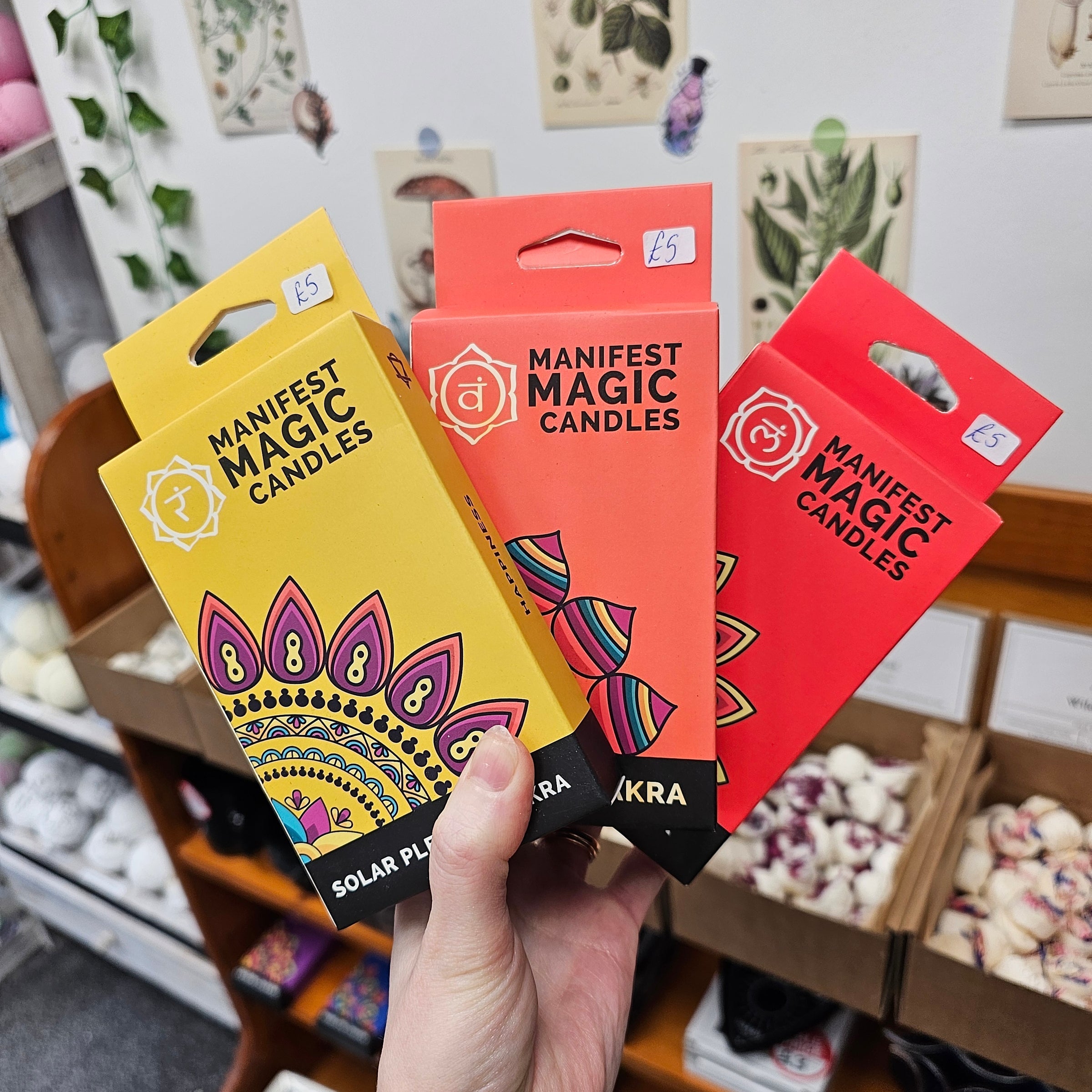 Manifest Magic Chakra Candles