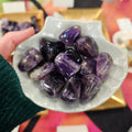 Amethyst Crystal Tumblestone