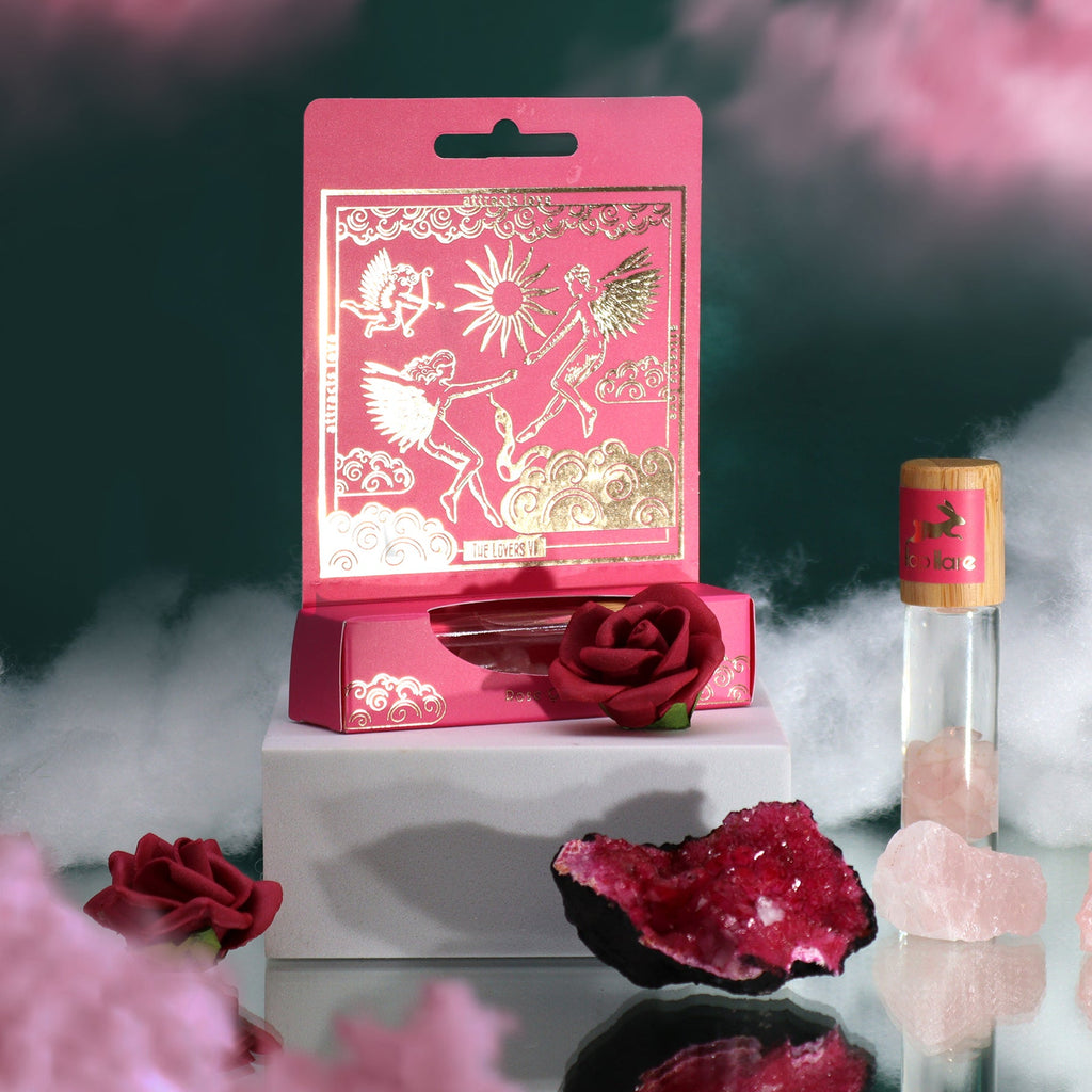 Essential Oil Rose Quartz Roll On - The Lovers