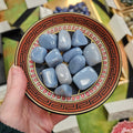 Angelite Crystal Tumblestone