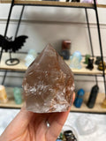 Fire Quartz Crystal Point