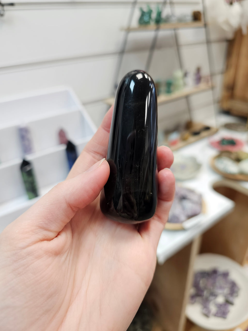 Obsidian Crystal Freeform