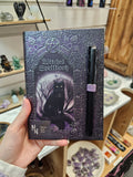 Witches Spellbook Cat & Pen Journal