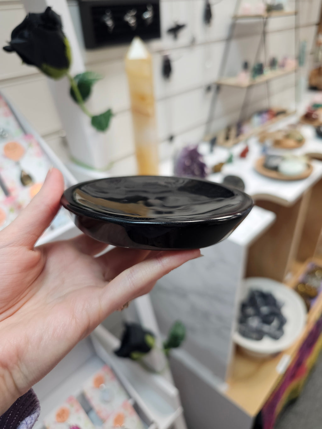 Large Obsidian Dish