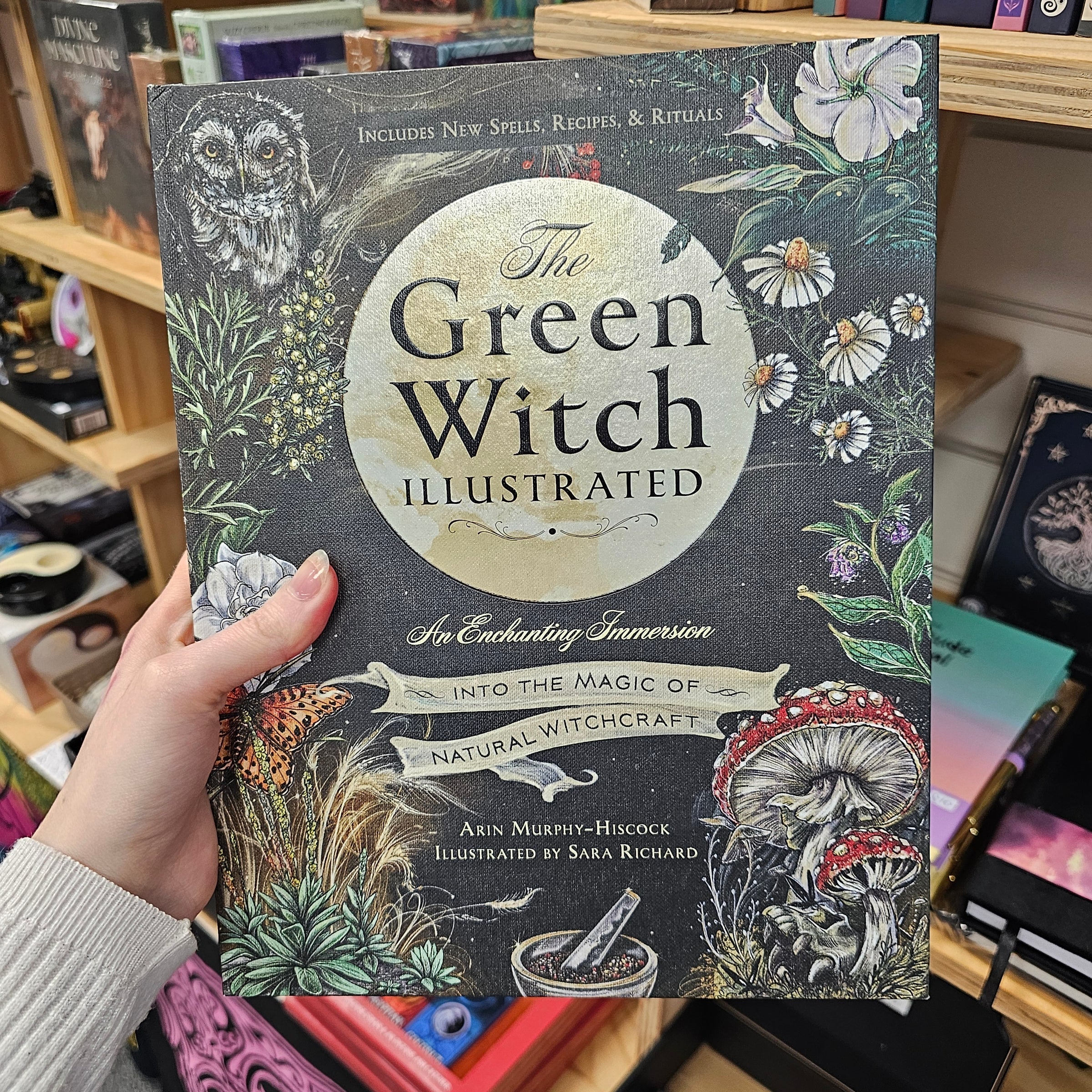 The Green Witch Illustrated Book