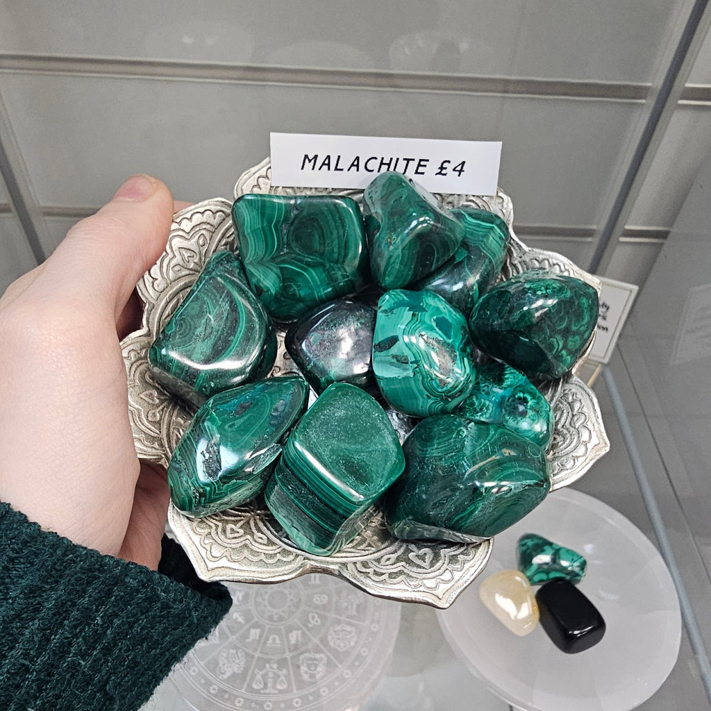 Malachite Tumblestone
