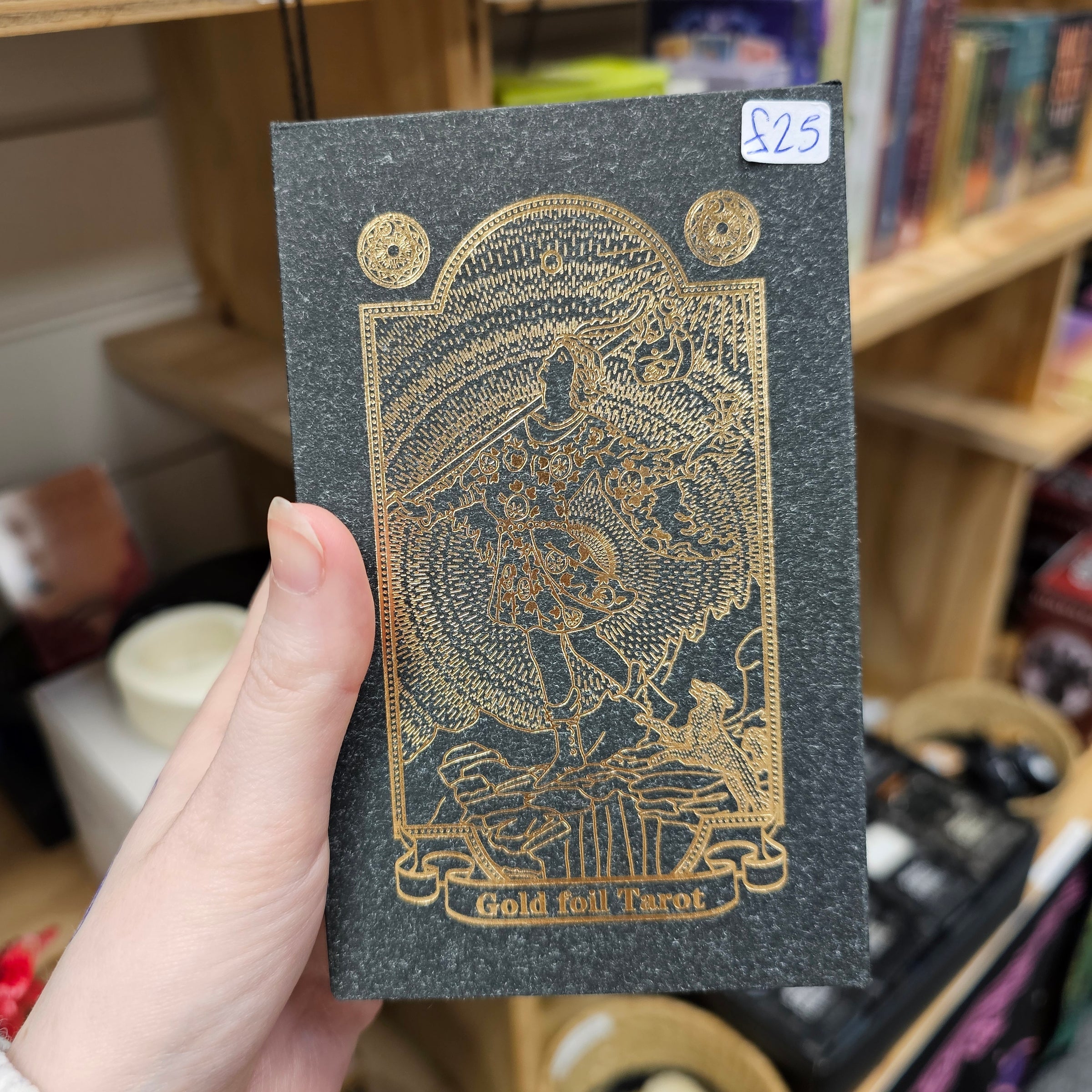 Gold Tarot Deck with Guide Book - Gift Box