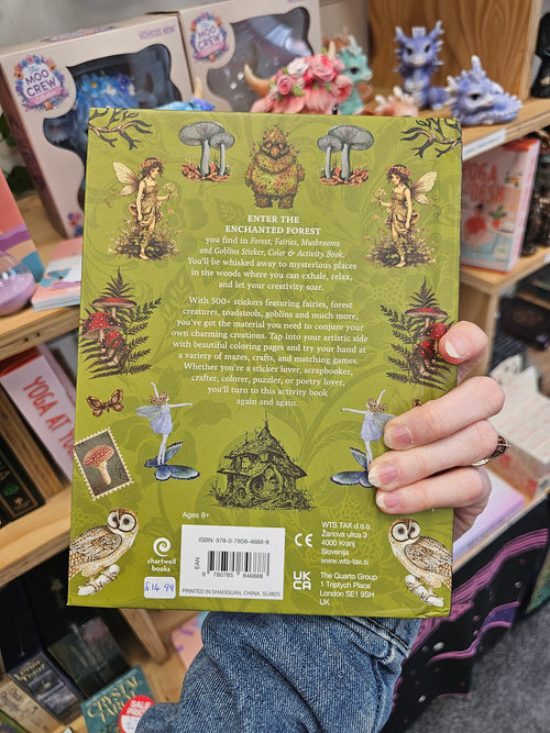 Forest, Fairies, Mushrooms And Goblins Sticker Book