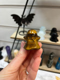Tigers Eye Ghost Crystal Carving