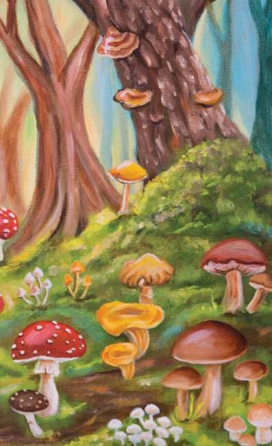 Mushroom Folk Oracle Card Deck