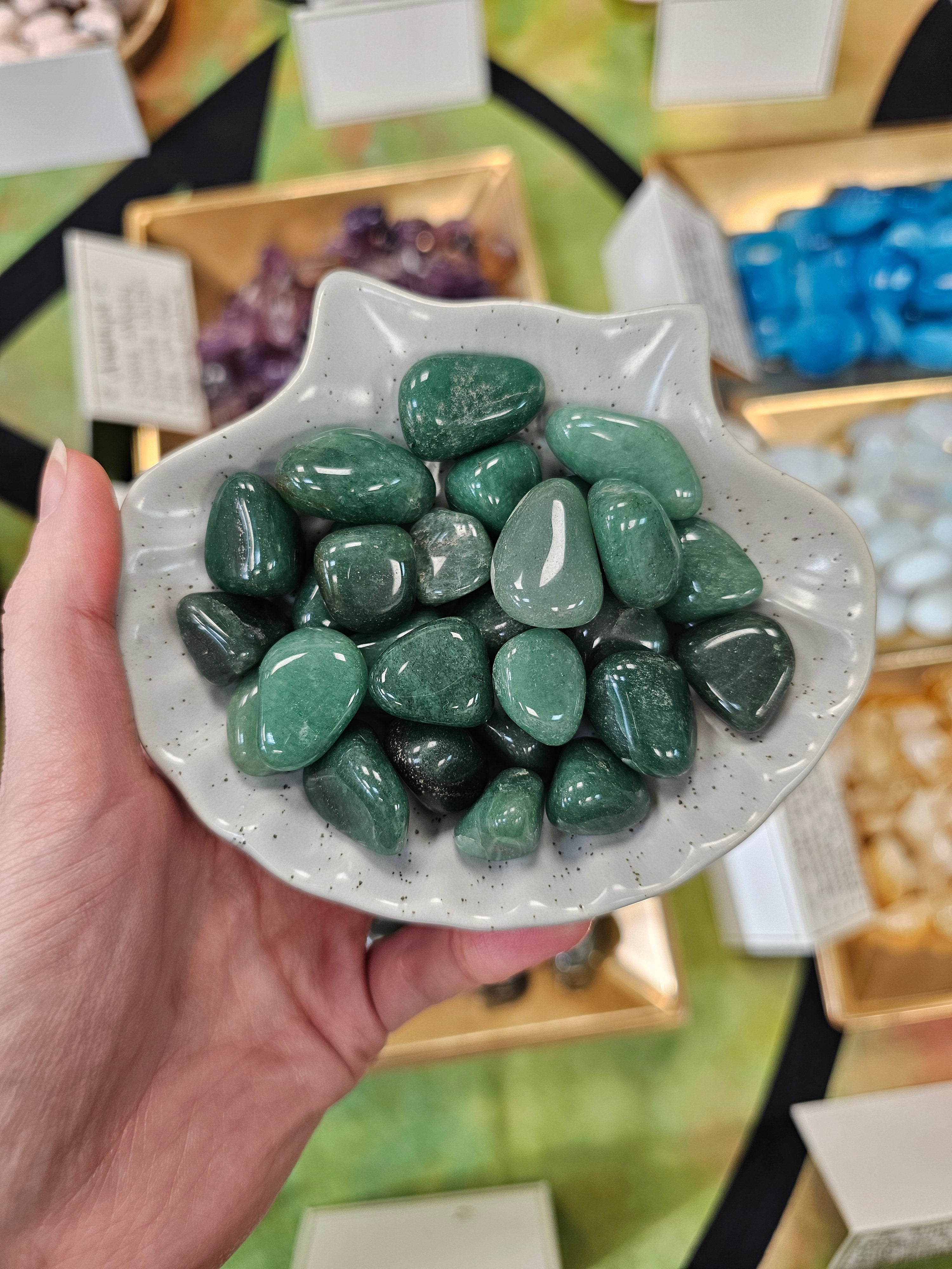 Aventurine Crystal Tumblestone