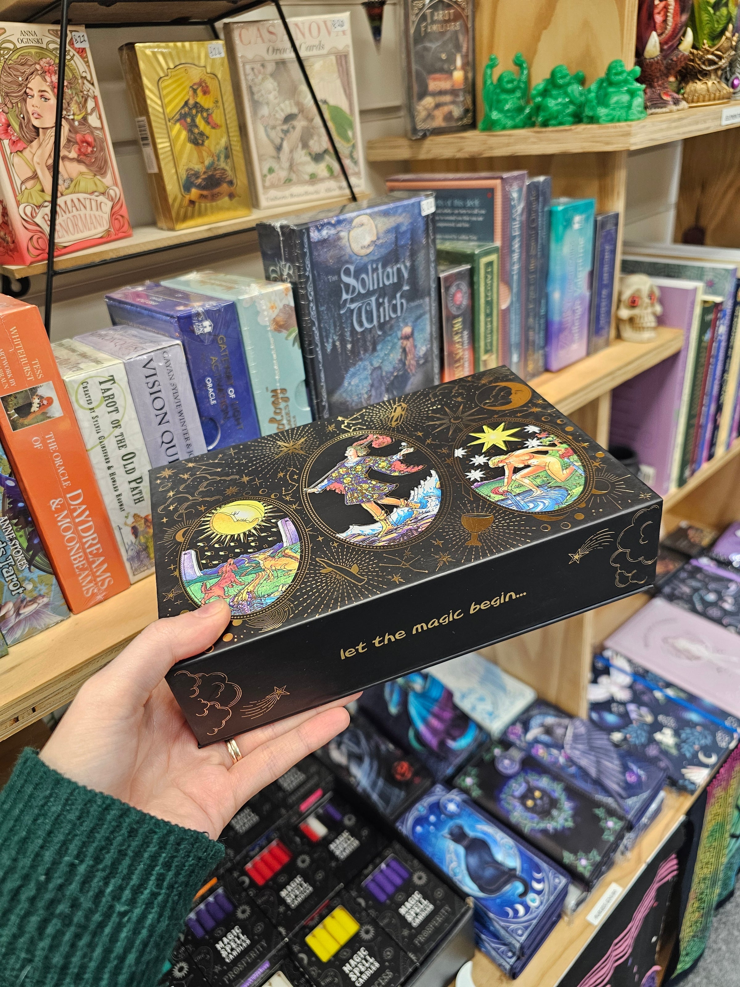 Gold Tarot Gift Set