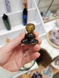Tigers Eye Crystal Alien Figurine
