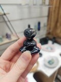 Sodalite Crystal Alien Figurine