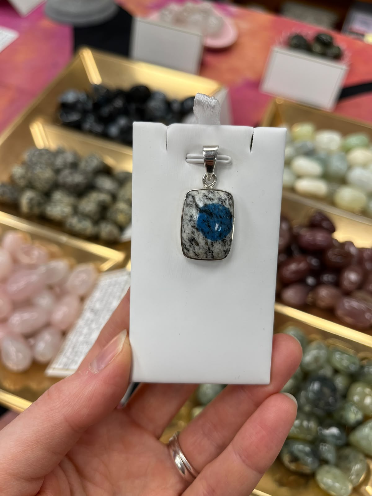 K2 Jasper Pendant 925 Silver
